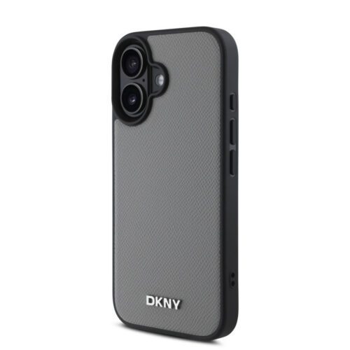 Apple iPhone 16 DKNY DKHMP15SPGHLMS MagSafe Hátlap - Szürke