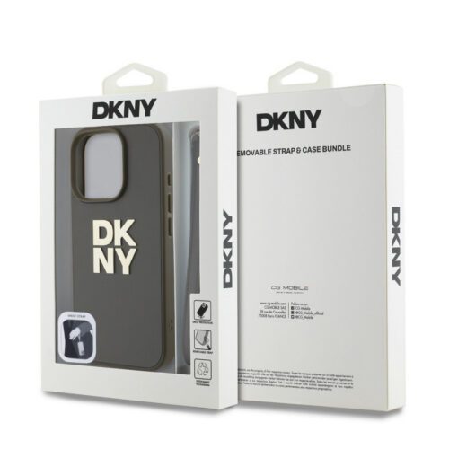 Apple iPhone 16 Pro DKNY DKHCP16LPBSWSA Hátlap - Barna - Image 2