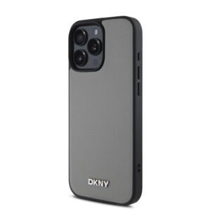 Apple iPhone 16 Pro DKNY DKHMP16LPGHLMS MagSafe Hátlap - Szürke