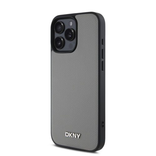 Apple iPhone 16 Pro DKNY DKHMP16LPGHLMS MagSafe Hátlap - Szürke