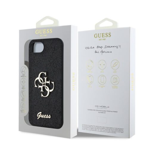 Apple iPhone 16e GUESS GUHCPSE4HG4SGK Hátlap - Fekete - Image 2
