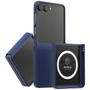 Araree Aero Flex M MagSafe-kompatibilis tok Samsung Galaxy Z Flip7 - tengerészkék
