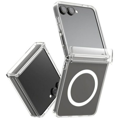 Araree Duple 360 M MagSafe-kompatibilis tok Samsung Galaxy Z Flip7 - átlátszó