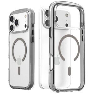 Araree Duple M Air MagSafe tok iPhone 17 Pro Max szürke