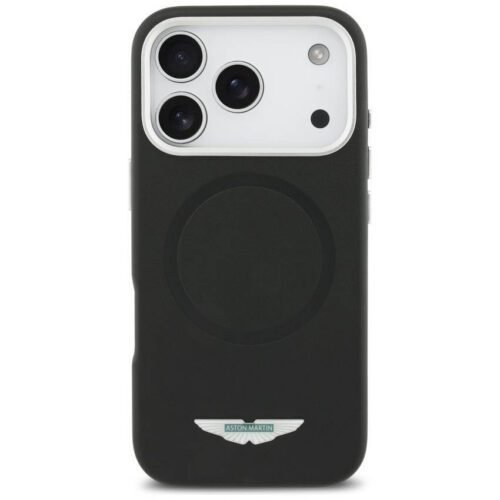Aston Martin HC FW Logo MagSafe tok az iPhone 17 Pro készülékhez fekete színű - Image 2