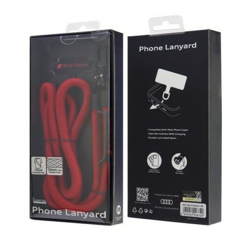 Audi AUS-CBL10-RSQ/D1-RD univerzális nyakpánt 120cm 10mm - piros - Image 2