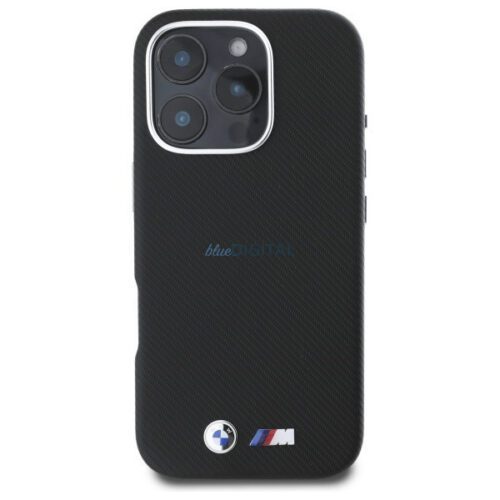 BMW BMHCP16X23PUFWKEV M Edition Kevlar Wrapped Metal tok iPhone 16 Pro Max - fekete - Image 2