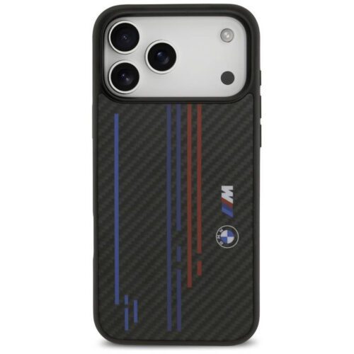 BMW M Kevlar Lines & Logo MagSafe tok iPhone 17 Pro Max készülékhez fekete - Image 2