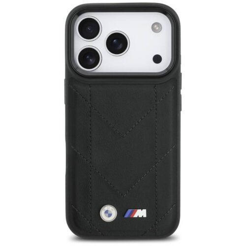 BMW M steppelt logóval ellátott tok MagSafe iPhone 17 Pro készülékhez fekete - Image 2