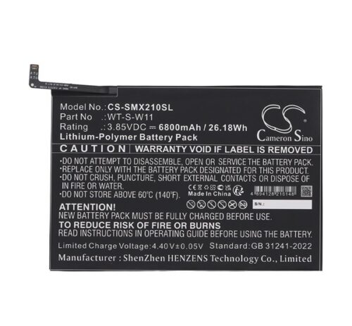 CAMERON SINO Li-Polymer akku (3.85V / 6800mAh