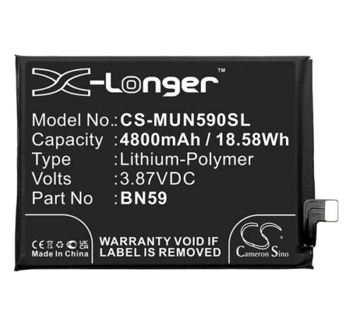 CAMERON SINO Li-Polymer akku (3.87V/4800mAh