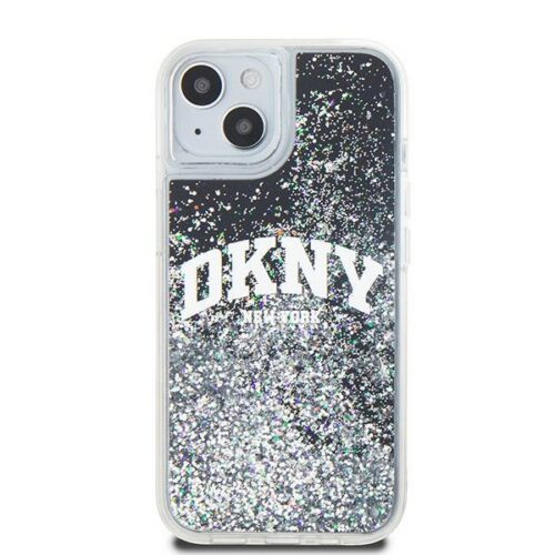 DKNY DKHCP14SLBNAEK Liquid Glitter Big Logo tok iPhone 14 - fekete - Image 2