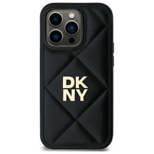 DKNY DKHCP14XPQDSLK Quilted Stack Logo tok iPhone 14 Pro Max - fekete - Image 2