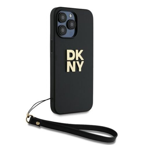 DKNY DKHCP15XPBSWSK Wrist Strap Stock Logo tok iPhone 15 Pro Max - fekete - Image 2