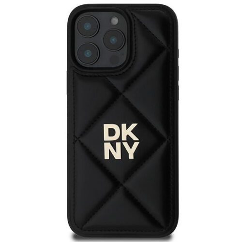 DKNY DKHCP16LPQDSLK Quilted Stack Logo tok iPhone 16 Pro - fekete - Image 2