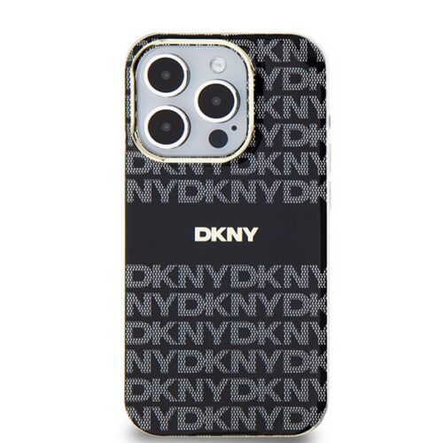 DKNY DKHMP13XHRHSEK IML Mono & Stripe MagSafe-kompatibilis tok iPhone 13 Pro Max - fekete - Image 2