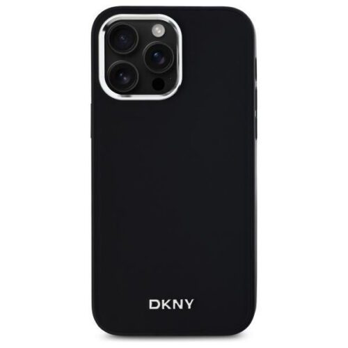 DKNY DKHMP14XPSCMCLK Plain Logo MagSafe-kompatibilis keménytok iPhone 14 Pro Max - fekete - Image 2