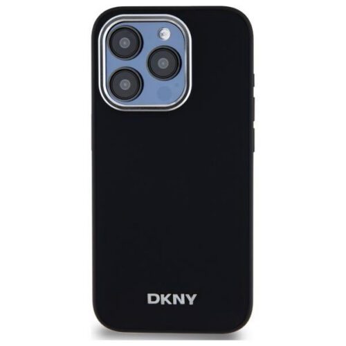DKNY DKHMP15LPSCMCLK Plain Logo MagSafe keménytok iPhone 15 Pro - fekete - Image 2