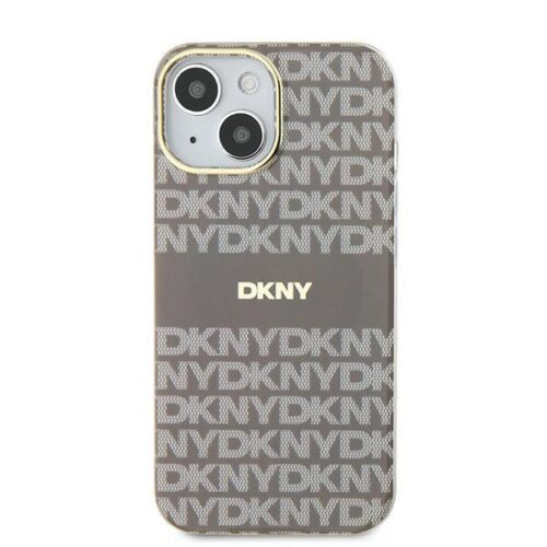 DKNY DKHMP15SHRHSEE IML Mono & Stripe MagSafe-kompatibilis tok iPhone 15 - bézs - Image 2
