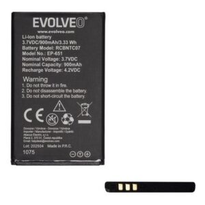 EVOLVEO akku 900mAh LI-ION Evolveo EP-650 EasyPhone XD