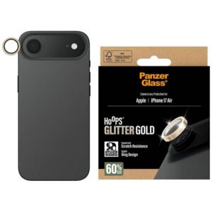 Edzett üveg lencsevédő PanzerGlass Hoops Glitter iPhone Air