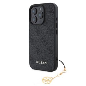 GUESS 4G CHARMS műanyag telefonvédő (textil hátlap