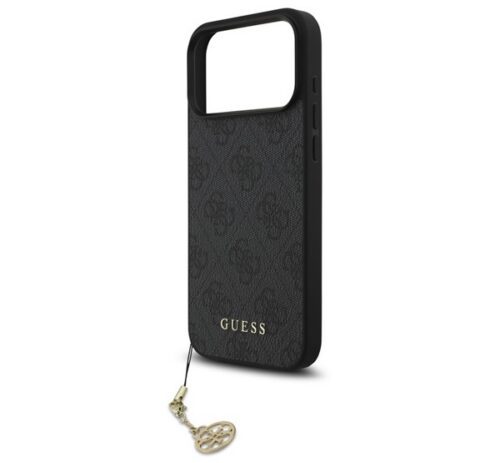 GUESS 4G CHARMS műanyag telefonvédő (textil hátlap