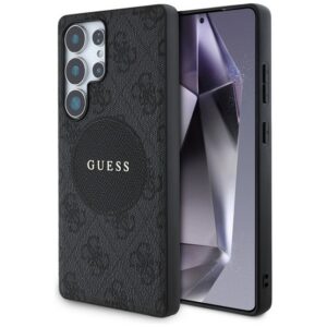 GUESS 4G ROUND PATCH CLASSIC LOGO szilikon telefonvédő (ütésállóság