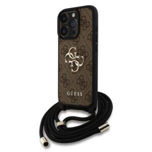 GUESS PU 4G METAL LOGO CROSSBODY STRAP műanyag telefonvédő (ütésállóság