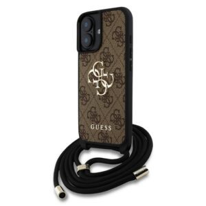 GUESS PU 4G METAL LOGO CROSSBODY STRAP műanyag telefonvédő (ütésállóság