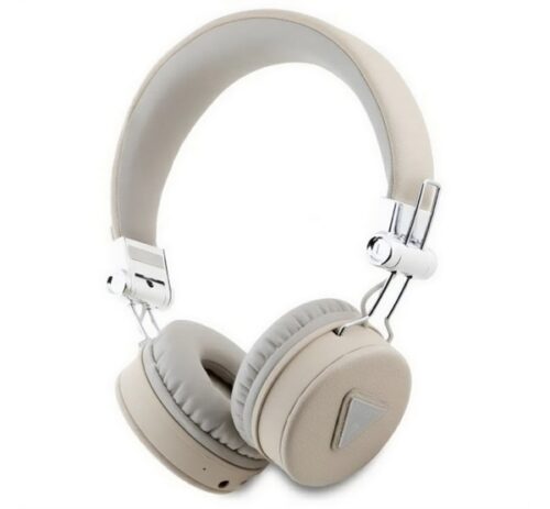 GUESS PU GRAINED TRAINGLE LOGO bluetooth fejhallgató SZTEREO (v5.3