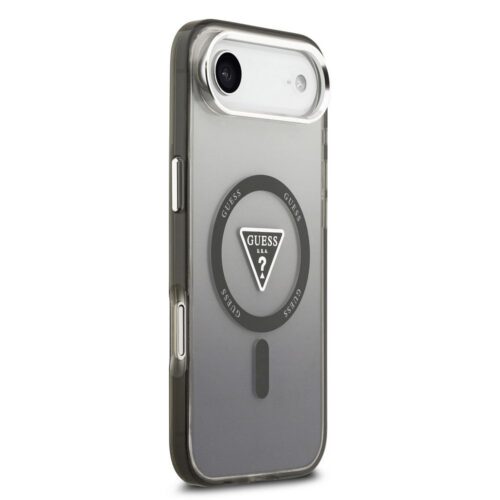 GUESS tok IPHONE 17 Air kompatibilis MagSafe GUHMP17MHGTMLCGK (IML Gradient W/ háromszög logó) fekete - Image 2