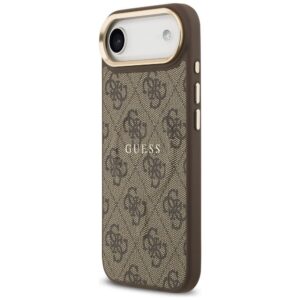 GUESS tok IPHONE 17 Air kompatibilis a MagSafe GUHMP17MP4MSEGCW (PU 4G W/ Classic) barna