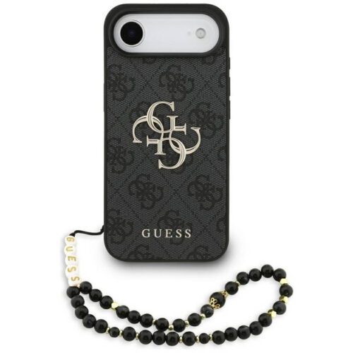 Guess 4G Strap 4G klasszikus logós tok iPhone Air készülékhez fekete