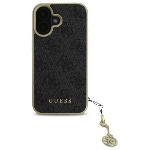 Guess GUHCP16MGF4GGR 4G Charms Collection keménytok iPhone 16 Plus - fekete - Image 2