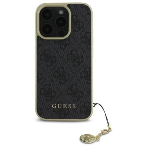 Guess GUHCP16XGF4GGR 4G Charms Collection keménytok iPhone 16 Pro Max - fekete - Image 2