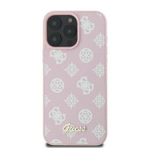 Guess GUHMP16LPGPYSP Peony Script Logo MagSafe keménytok iPhone 16 Pro - rózsaszín - Image 2
