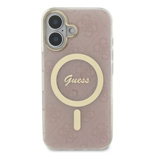 Guess GUHMP16SH4STP IML 4G MagSafe keménytok iPhone 16 - rózsaszín - Image 2