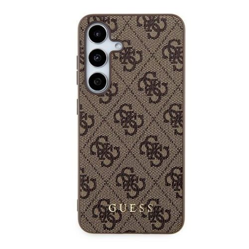 Guess GUOHCSA35G4GFBR 4G Metal Gold Logo keménytok Samsung Galaxy A35 - barna - Image 2