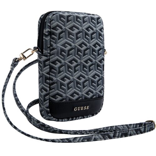 Guess GUWBZPGCSPGK Zip GCube Bottom Stripe táska - fekete - Image 2