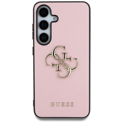 Guess Grained Big 4G Logo Small Classic Logo tok Samsung Galaxy S25 Plus - rózsaszín - Image 2