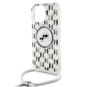KARL LAGERFELD IML MONOGRAM CROSSBODY K&CH HEADS MAGSAFE szilikon telefonvédő (ütésállóság