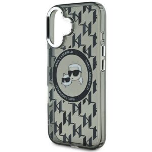 KARL LAGERFELD IML MONOGRAM K&CH HEADS MAGSAFE szilikon telefonvédő (ütésállóság