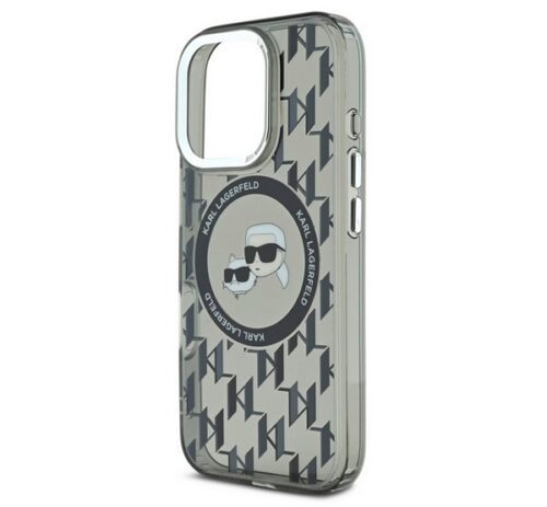 KARL LAGERFELD IML MONOGRAM K&CH HEADS MAGSAFE szilikon telefonvédő (ütésállóság