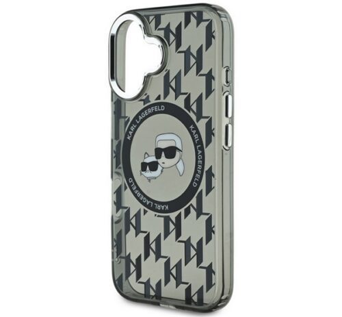 KARL LAGERFELD IML MONOGRAM K&CH HEADS MAGSAFE szilikon telefonvédő (ütésállóság