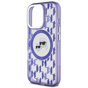 KARL LAGERFELD IML MONOGRAM K&CH HEADS MAGSAFE szilikon telefonvédő (ütésállóság