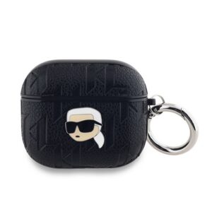 KARL LAGERFELD PU EMBOSSED KARL HEAD szilikon tok (ütésállóság
