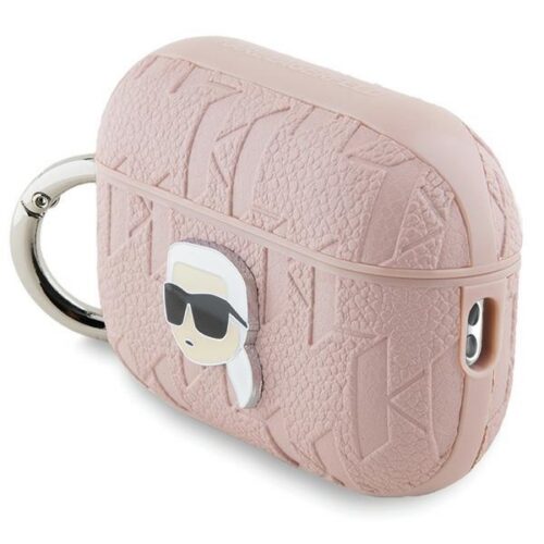Karl Lagerfeld KLAP2PGKIPP Monogram Karl Head tok AirPods Pro 2 - rózsaszín - Image 2