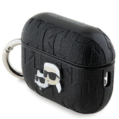 Karl Lagerfeld Khátlap2PGKCPK Monogram Karl & Choupette Head tok AirPods Pro 2 - fekete - Image 2