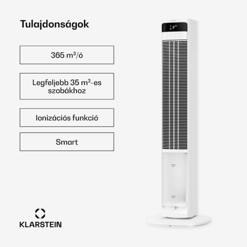 Klarstein Mistral intelligens léghűtő vízhűtéssel | 365 m³/h | 4 l | 35 m² | 3 üzemmód | 36 W - Image 2